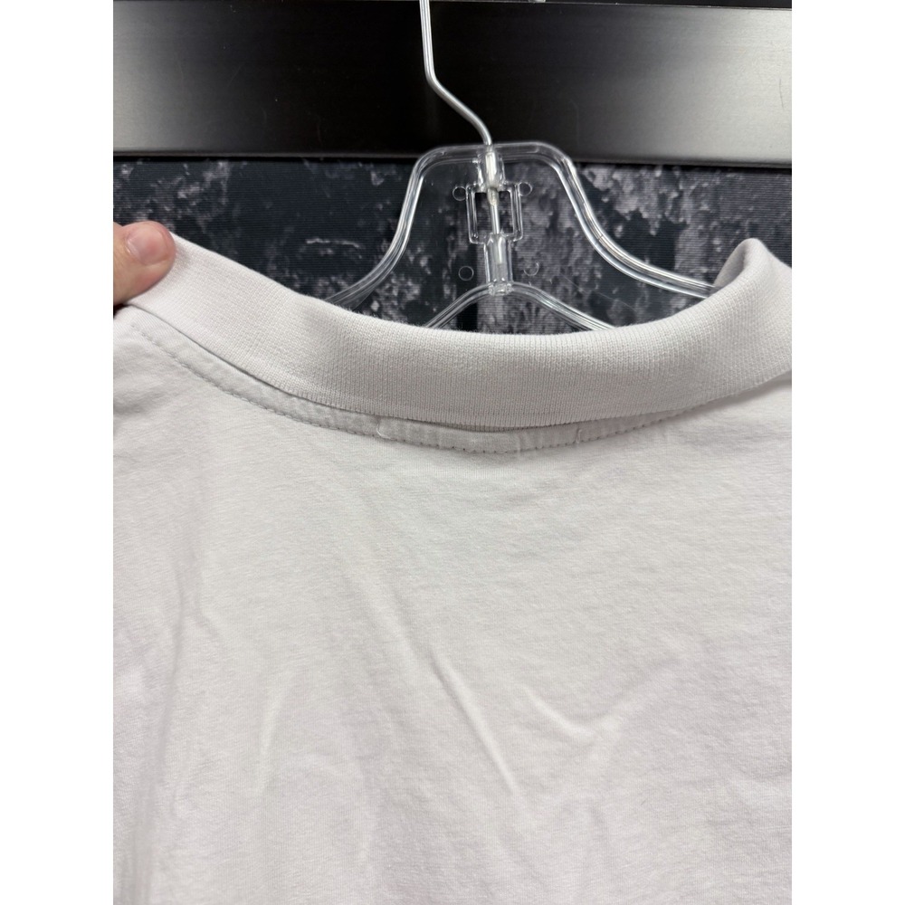 VTG U.S. Polo Assn. Shirt Mens L White Pink Colorblock Short Sleeve Polo Logo - Picture 8 of 8
